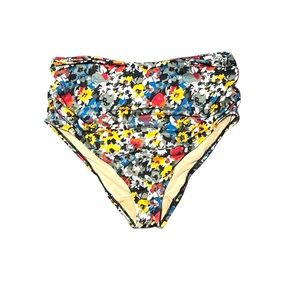 SWIM by Cacique High Waisted Floral Bikini Bottoms - Size 18 - NWT